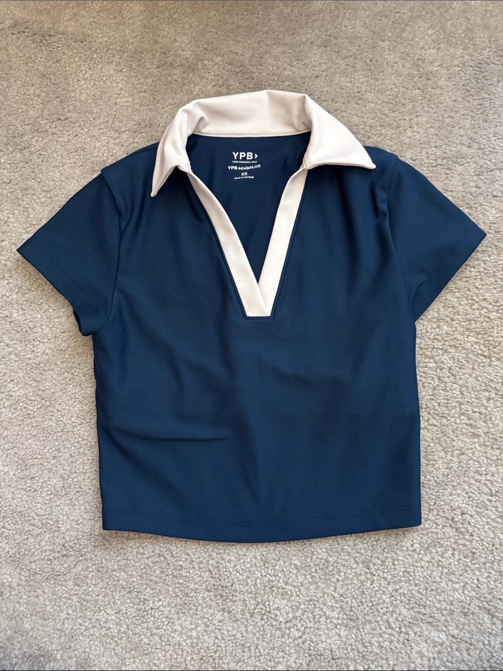 YPB Workout Polo Style Top